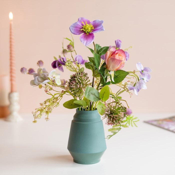 Heavenly Hues Letterbox Silk Flowers Moonpig